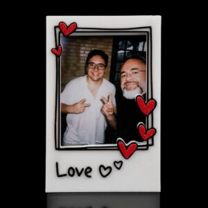 Moldura magnética para fotos "Emoldurada com Amor"